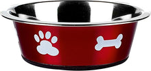 Posh Paws Classic Stainless Steel Dog Dish