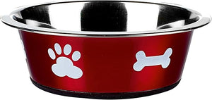 Posh Paws Classic Stainless Steel Dog Dish