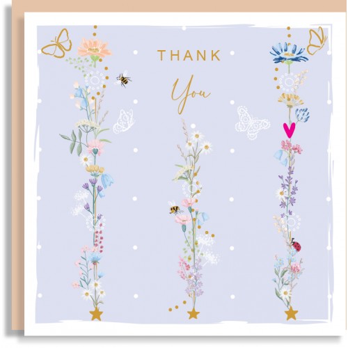 Thank you Card - Elderflower