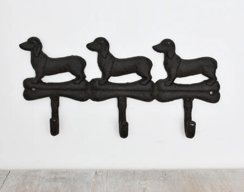 Cast Iron Dog Hooks, 29cm