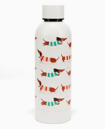 Stainless Steel Drinks Bottle 500ml - Sausage Dog