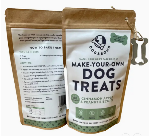 Make-Your-Own Dog Treats: Cinnamon Apple & Peanut Flavour