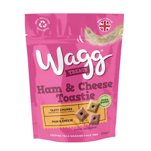Wagg Ham & Cheese Toastie Treats 125g